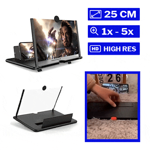 3D ΜΕΓΕΘΥΝΤΙΚΟΣ ΦΑΚΟΣ ΟΘΟΝΗΣ ΚΙΝΗΤΟΥ - Amply