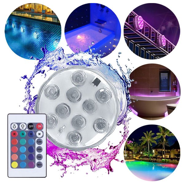 LED ΦΩΤΑ ΝΕΡΟΥ (4 τεμάχια) - Ledlights - Poollights