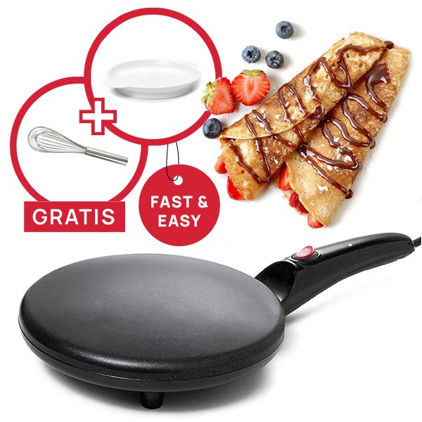 Τηγάνι για τηγάνια - Μηχανή για κρέπες