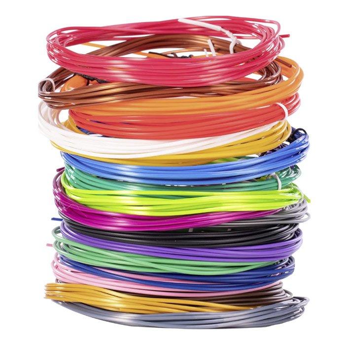 Πρόσθετα νήματα για 3d στυλό - 3Dfilaments  (18 m)
