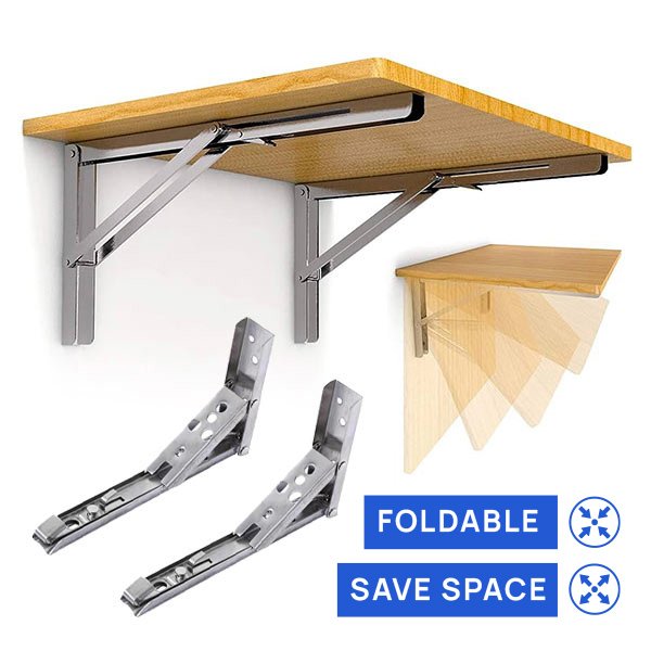 Αναδιπλούμενη υποστήριξη για ράφι (2 τεμάχια) - Foldy