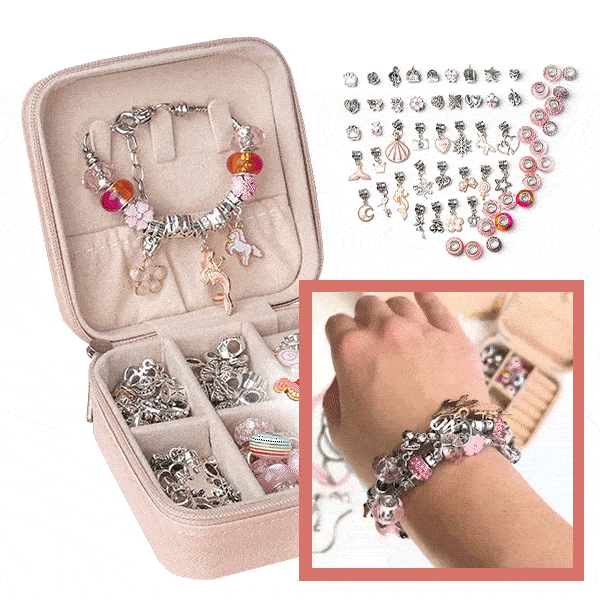 Σετ για τη δημιουργία βραχιολιών  - Charmy