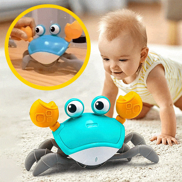 Διαδραστικό παιχνίδι καβούρι με κίνηση  μουσική και φώτα - Craby