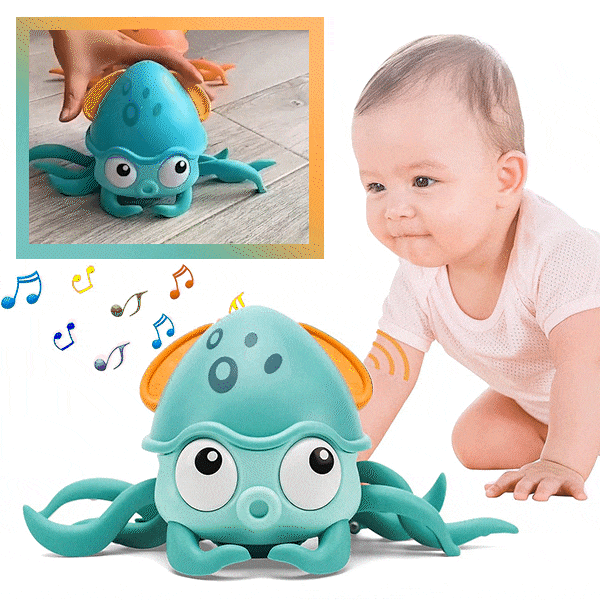 Παιχνίδι αλληλεπίδρασης χταπόδι με μουσική και φώτα - Octopusy
