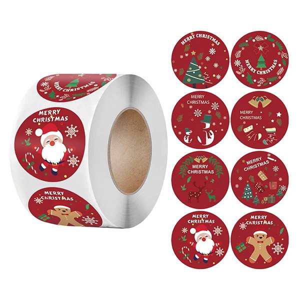 Αυτοκόλλητα χριστουγέννων (500 + 500 αυτοκόλλητα) - Christy
