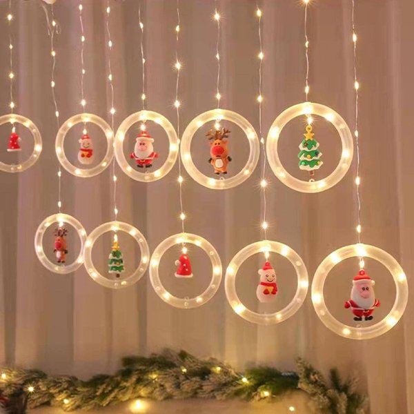 Χριστουγεννιάτικοι led κρίκοι, 3m - Santy