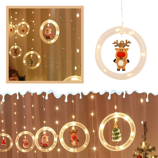 Χριστουγεννιάτικοι led κρίκοι, 3m - Santy