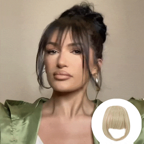 Εξτένσιον μαλλιών με τη μορφή αφελειών - Hairbangs