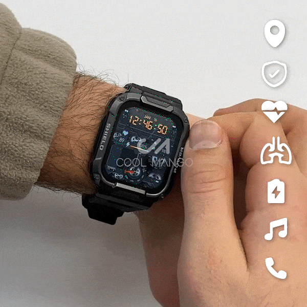 Στρατιωτικό έξυπνο ρολόι - Strongwatch