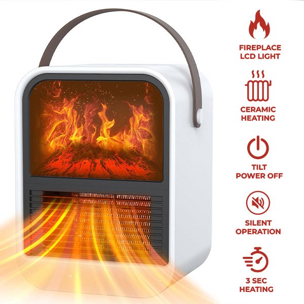 Μεγάλο επιτραπέζιο θερμαντικό - Heatfire