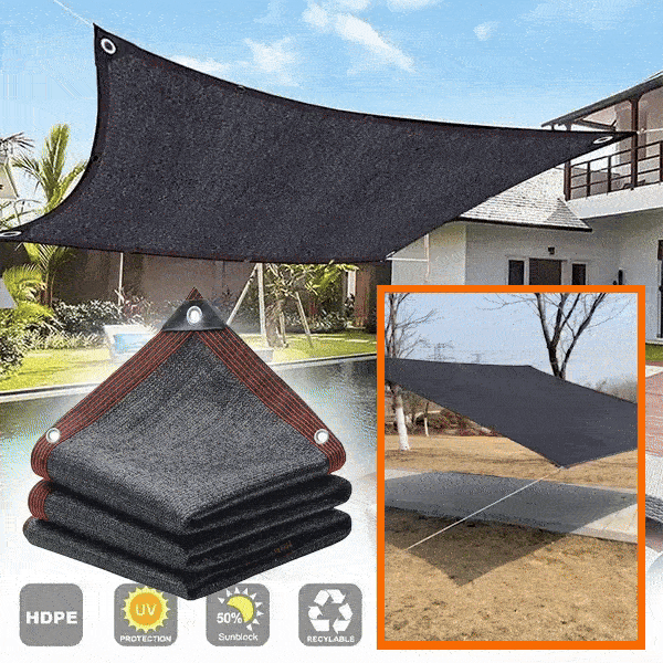 Δίχτυ προστασίας από τον ήλιο, 3 x 3 m - Shadenet