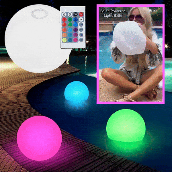 Φωτεινή Πλωτή Μπάλα για Πισίνα - Floatylight